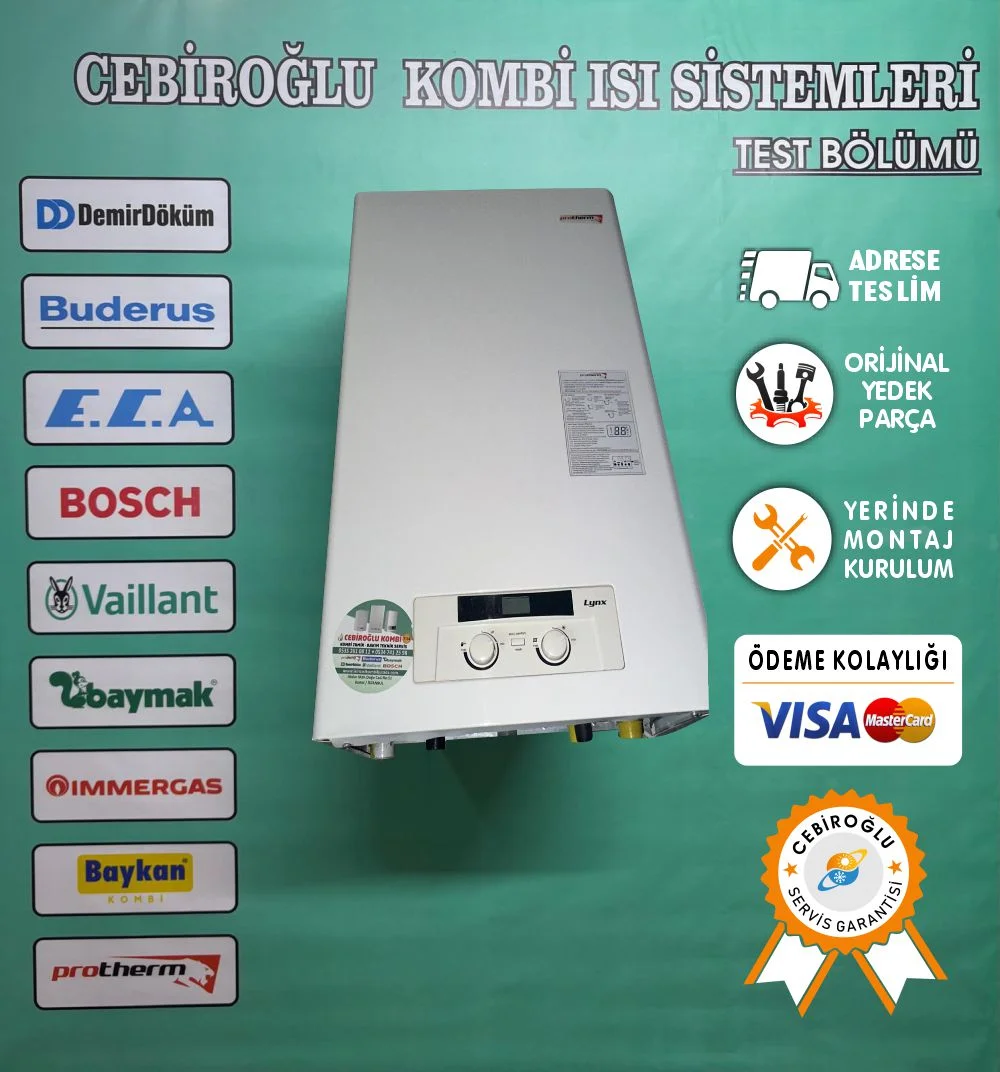 PROTHERM LYNX SIFIR AYARINDA ORJİNAL TÜM BAKIMLARI YAPILDI FULL GARANTİLİ