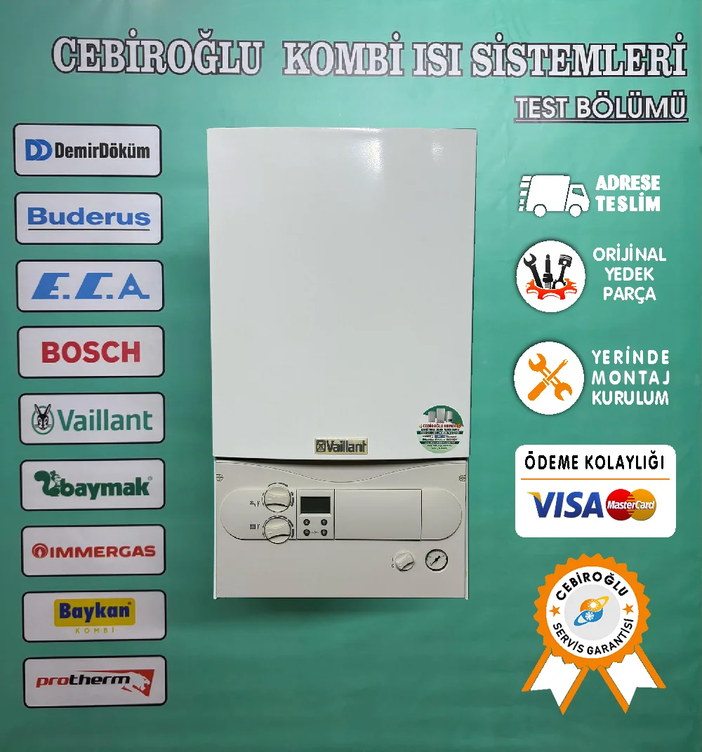 Vaillant Pirinç Blok (Hermetik) – İkinci El Kombi