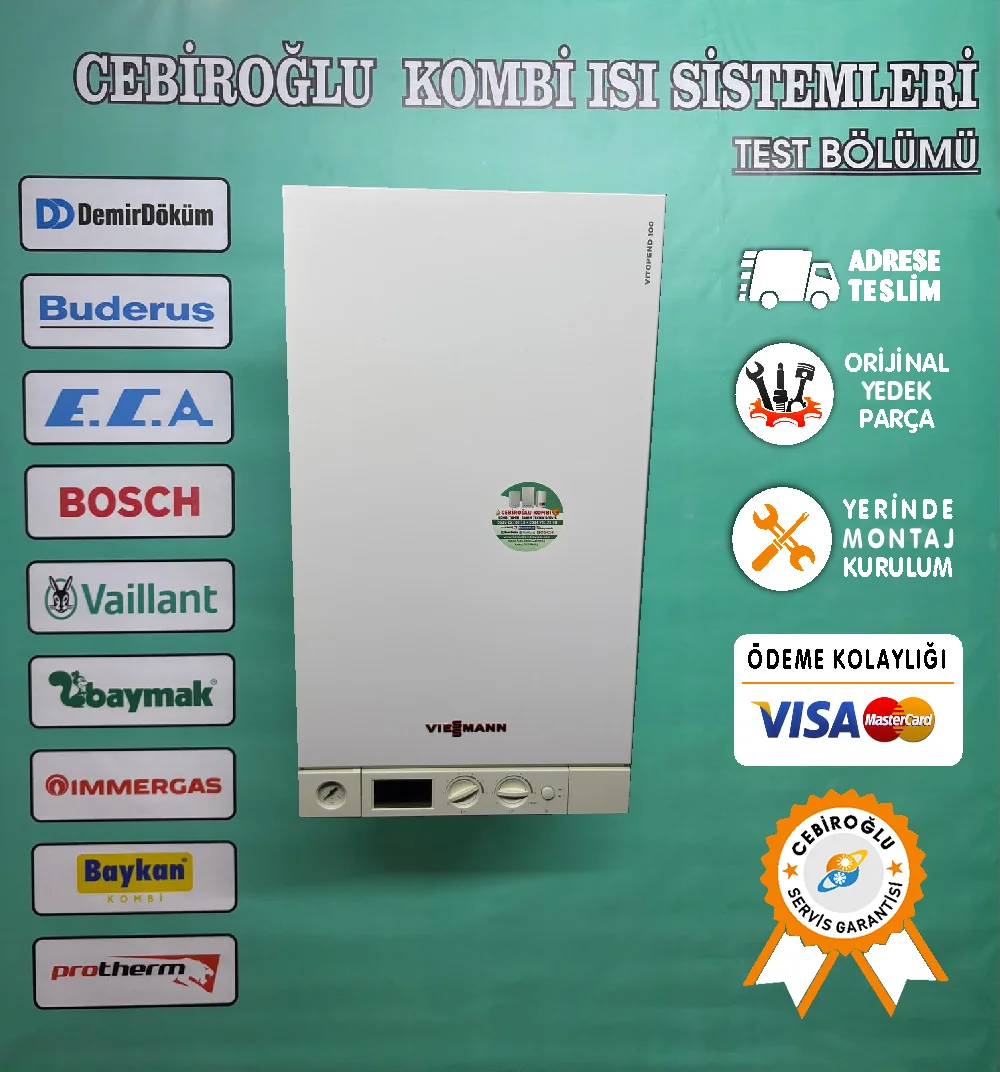 Viessmann Vitopent 100 (Hermetik) – İkinci El Kombi