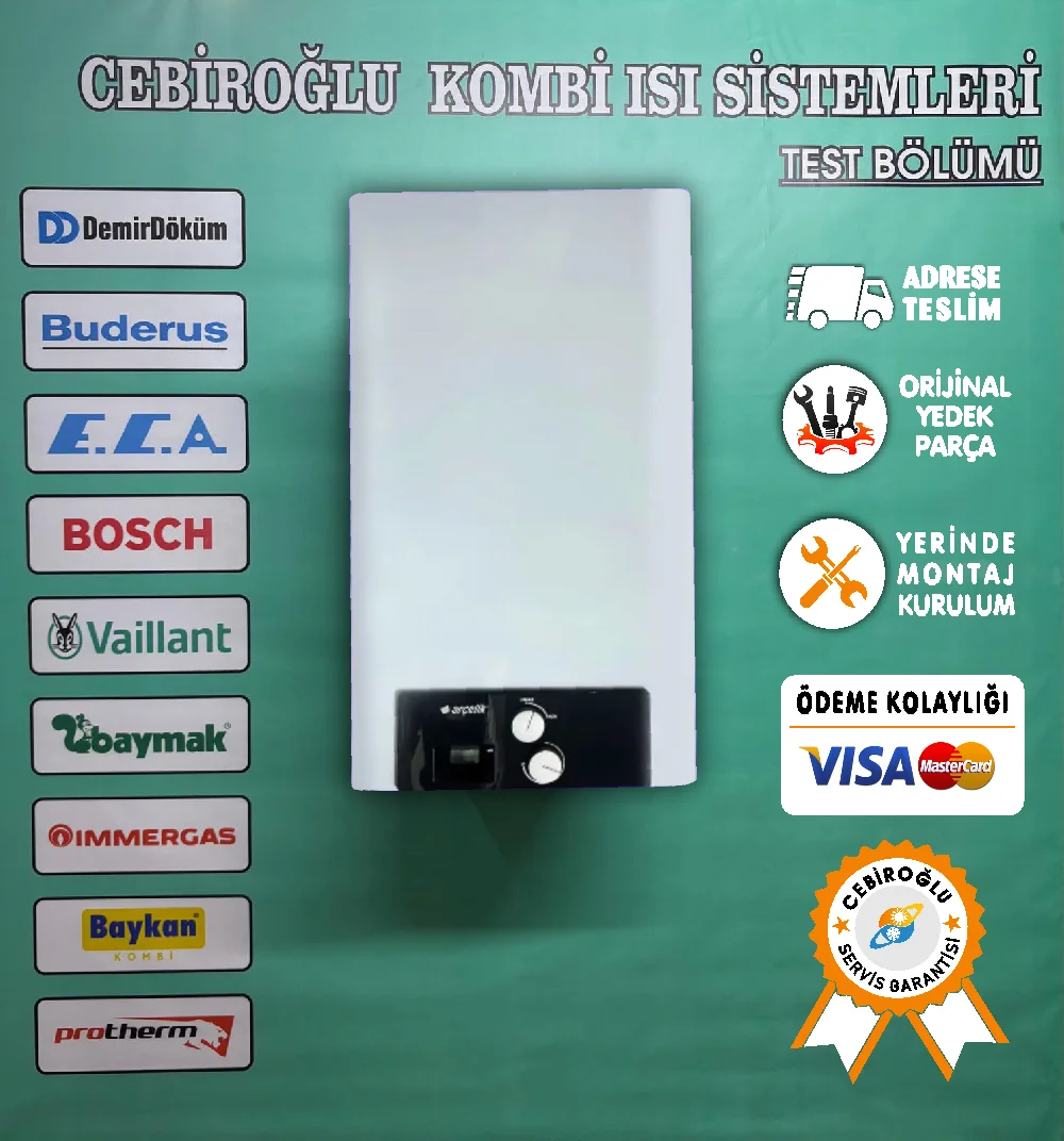 Arçelik Şofben (Hermetik) – İkinci El Kombi